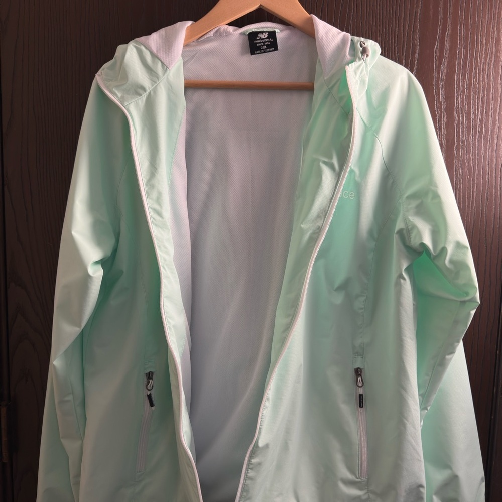 New Balance Mint Green Ski & Snow Jacket